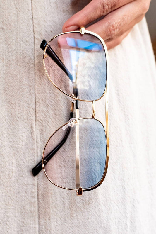 Julia Rose - Unisex Alex High Quality Aviator Sunglasses