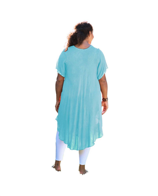 On The Plus Side - Pearl Short Sleeve Sundress - Plus Size