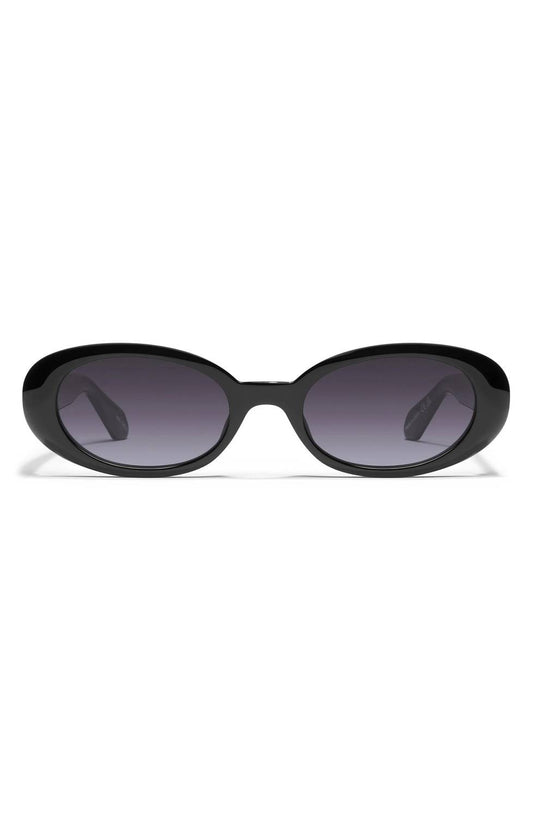 Quay - Women's Felt Cute 52mm Gradient Small Oval Sunglasses