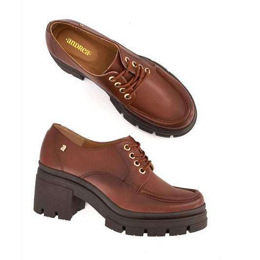 Andrea - Women's Heeled Oxfords