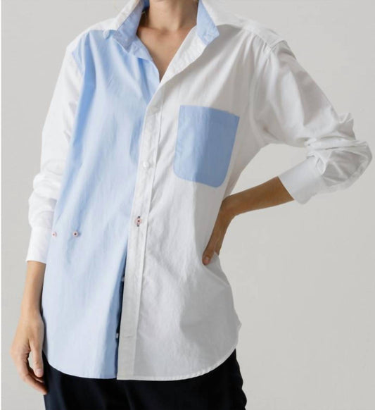 Cissa - Men's Color Block Shirt
