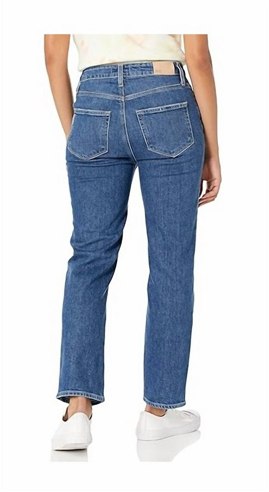 Paige - Sarah High Rise Straight Ankle Jeans