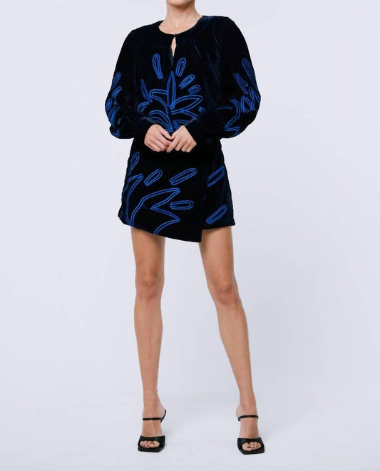 Ciebon - Rena Velvet Skort