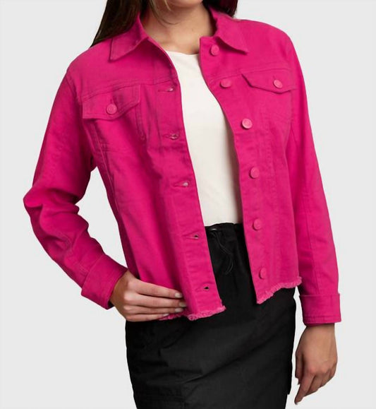 Heart Of Pine - Angie Frayed Denim Jacket