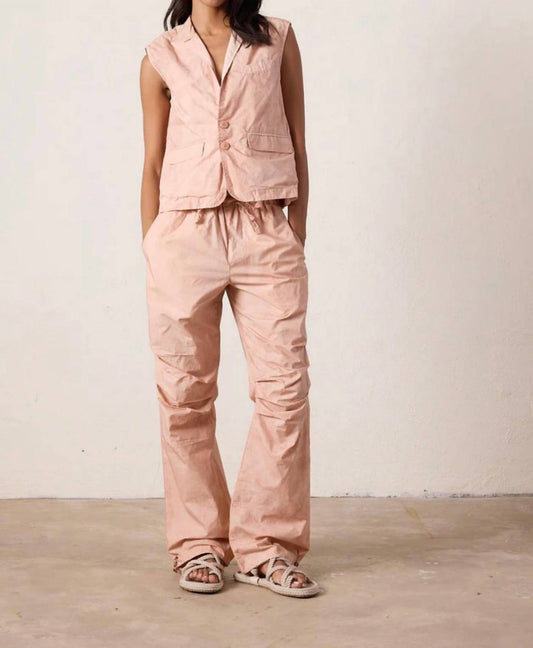 Nsf - Danny Relaxed Mineral Print Drawstring Pant