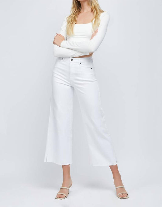 Hidden - High Waist Crop Wide