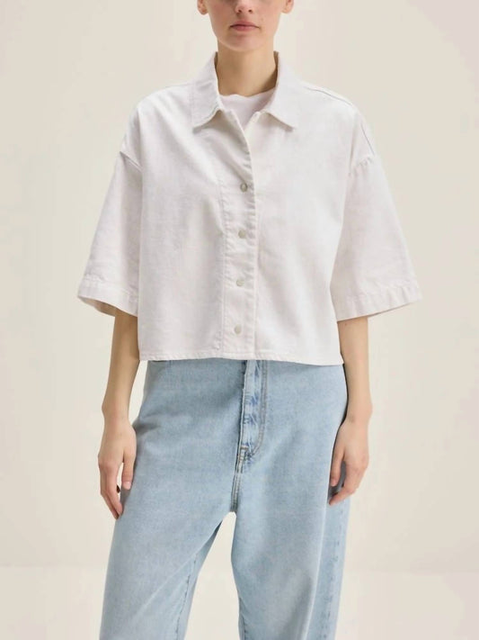 Bellerose - Pool Denim Cropped Shirt