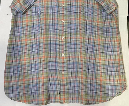 Calder Carmel - Men's Plaid Short Sleeve Shirt