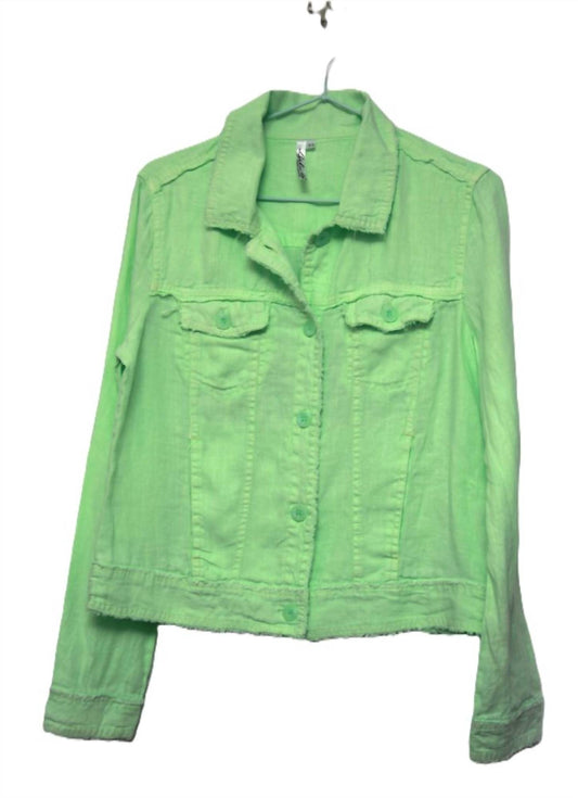 Lulu-B - Women's Linen Travel Jacket