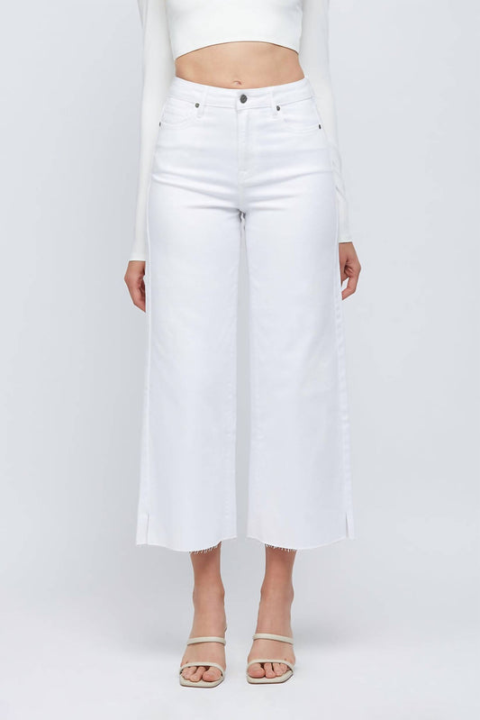 Hidden - High Waist Crop Wide