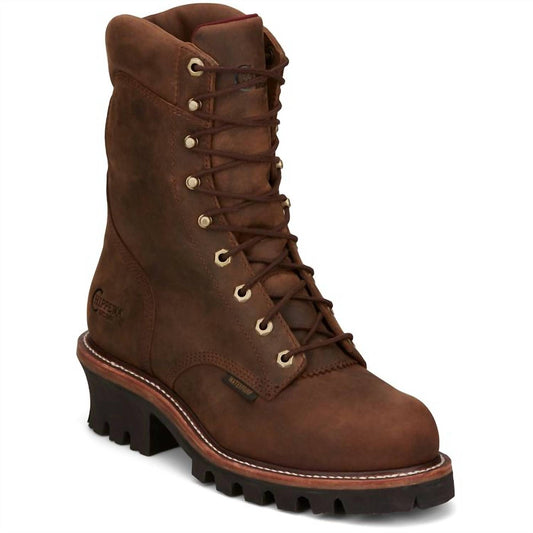 Chippewa - Men's Super Dna 9" Waterproof Steel Toe Boot