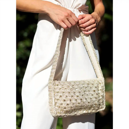 Shiraleah - Luna Crochet Shoulder Bag
