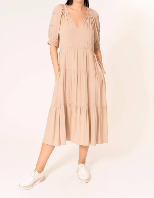 Area Stars - Side Tie Midi Dress