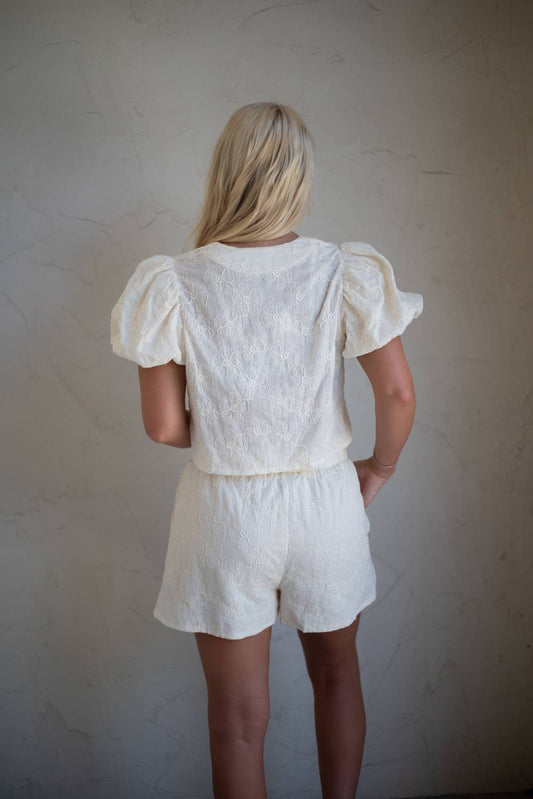 Mable - Women's Lizzie Bubble Short Set