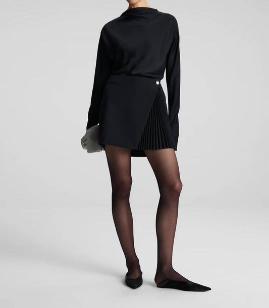 A.L.C. - Callen Pleated Mini Skirt