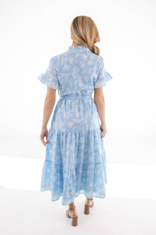 J.Marie - Janey Button Up Midi Dress