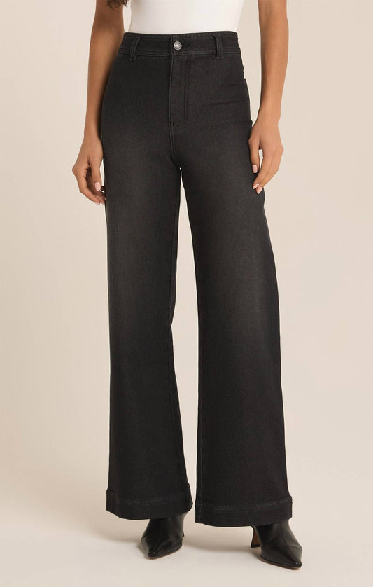 Z Supply - Women's Rilynn Wide Denim Trouser