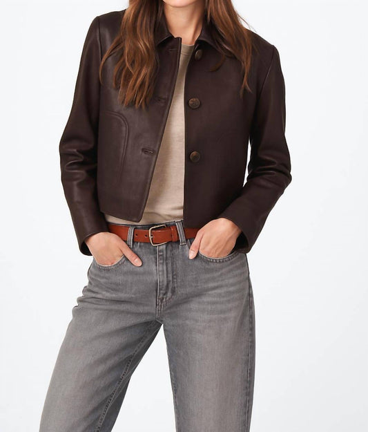 Repeat Cashmere - Leather Jacket