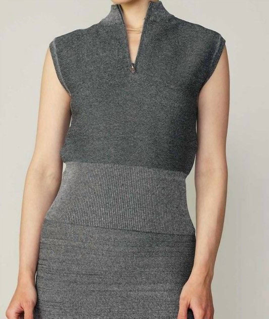 Current Air - Half Zip Sweater Vest