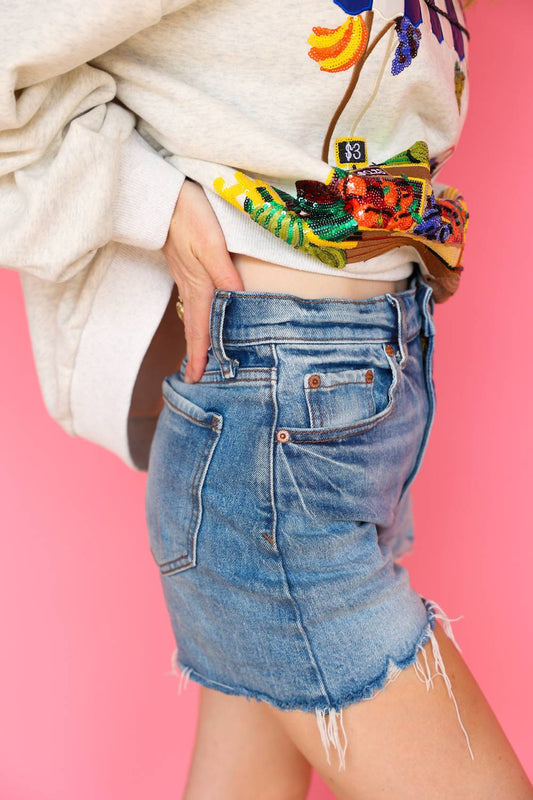 Daze - The Knockout High Rise A Line Short