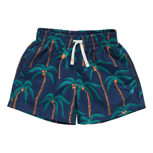Pink Chicken - Men's Palm Tree Swim Shorts