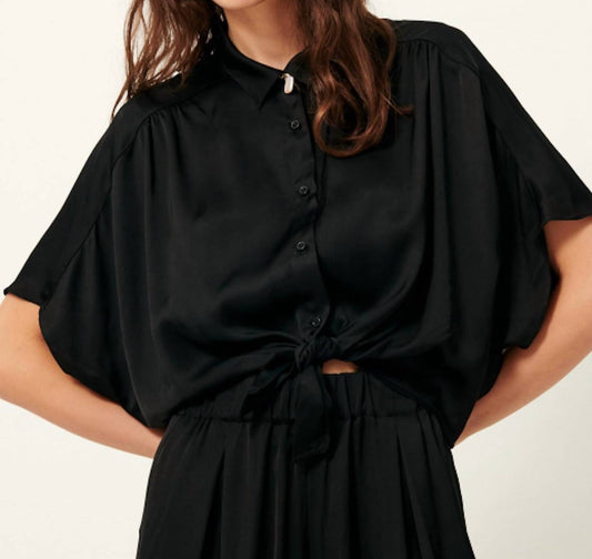 Sessun - Women's Alfassa Tie-Front Shirt