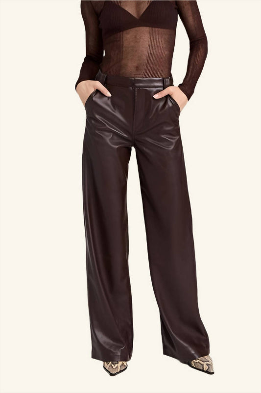 Joe'S Jeans - Women's The Mia Vegan Leather Trouser