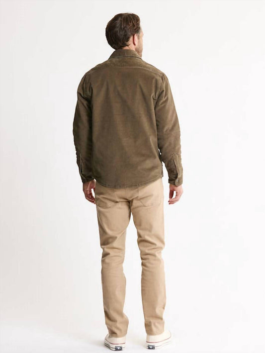 Jachs New York - Sherpa Lined Corduroy Shirt Jacket