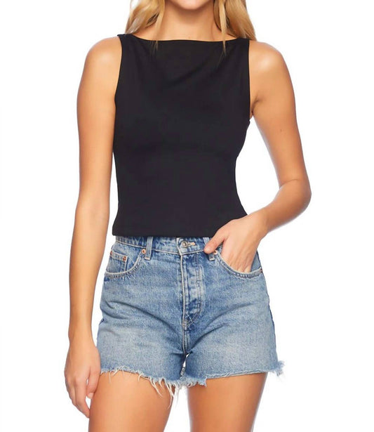 Susana Monaco - Wide Neck Sleeveless Top