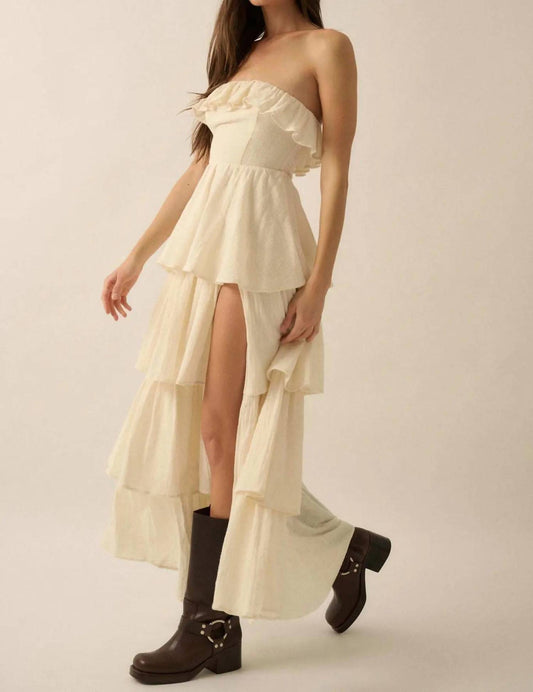 Promesa - Ruffle Maxi Dress