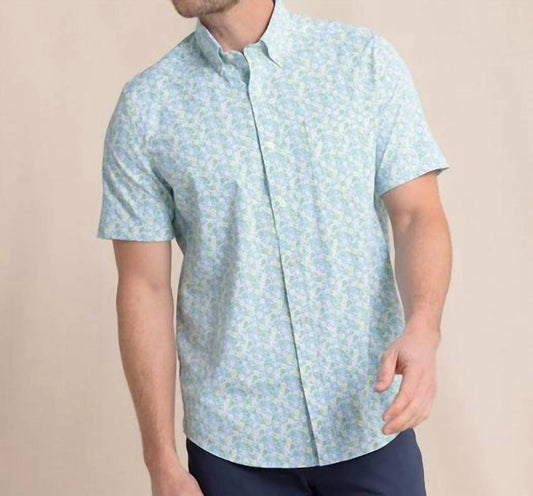 Southern Tide - Petal Party Intercoastal Short Sleeve Sport Shirt