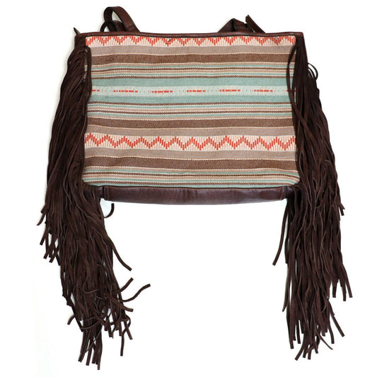 M&F Western - Women's Serape Fringed Tote Bag
