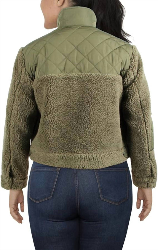 Rails - Women's Peyton Quilted Mixed Media Teddy Coat