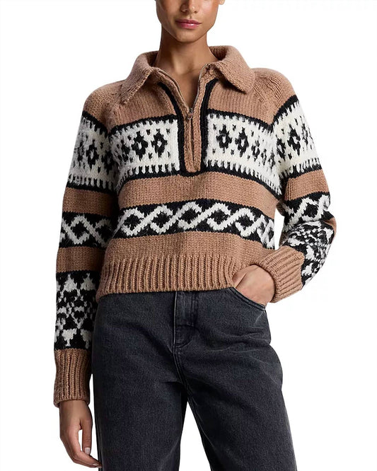 A.L.C. - Carter Merino Wool Fairisle Sweater