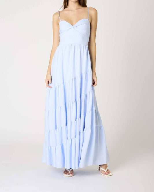 Cotton Candy La - Tiered Maxi Dress