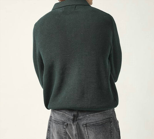 Corridor - Long Sleeve Slouchy Polo