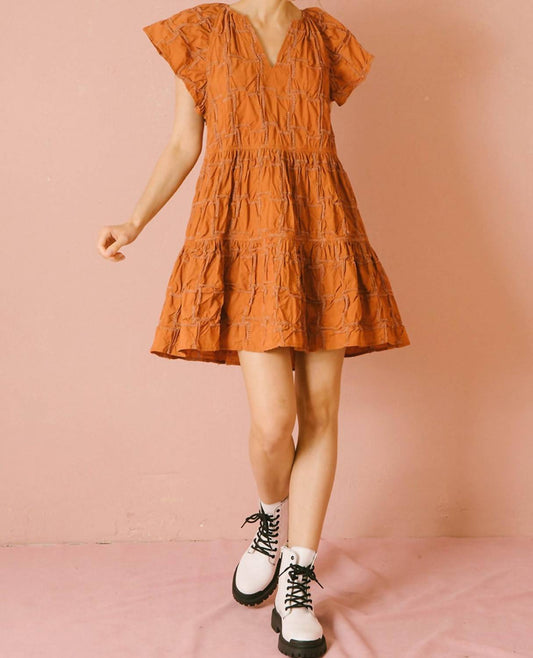 Storia - Austin Tiered Flowy Mini Dress