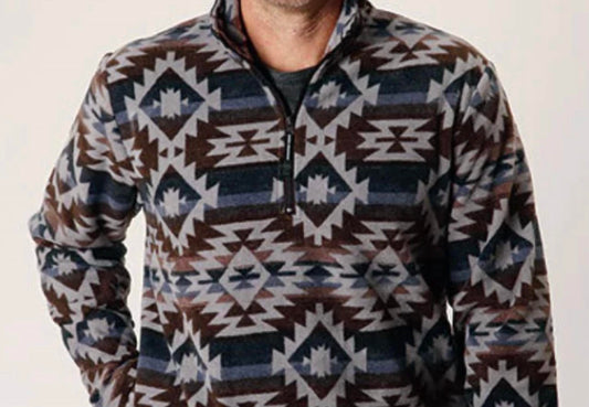 Roper - Aztec Fleece Pullover