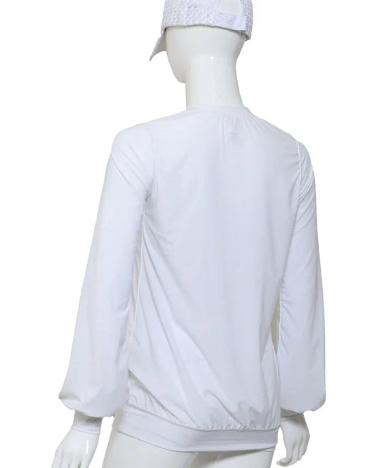 Love Love Tennis - Women's Long Sleeve Warm Up Top