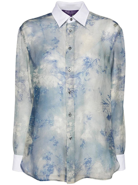 Ralph Lauren - Women's Silk Nancie Gazaar Shirt