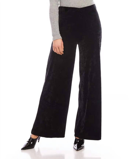 Karen Kane - Crushed Velvet Pant