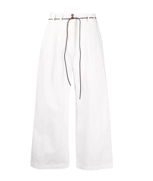 WIDE PLEAT TROUSERS