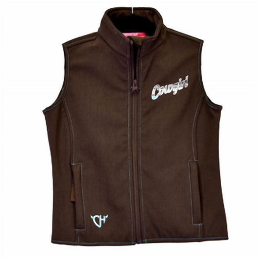 Cowgirl Hardware - Girl's Poly Shell Vest