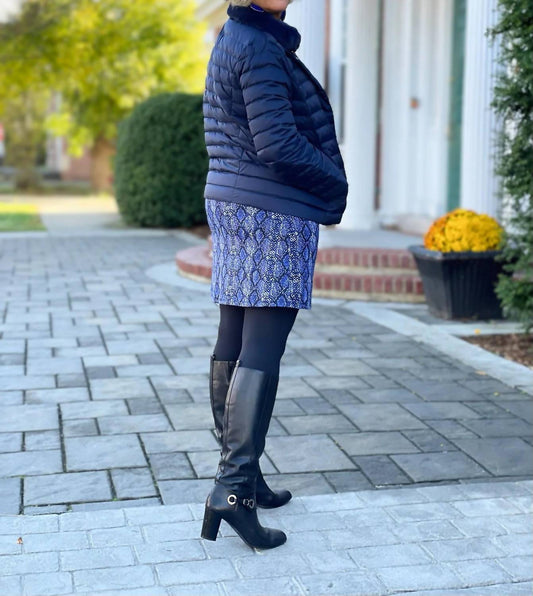 Lulu-B - Puffer with Fur Collar