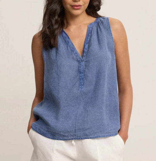 Velvet By Graham & Spencer - Tacy V-neck Sleeveless Blouse