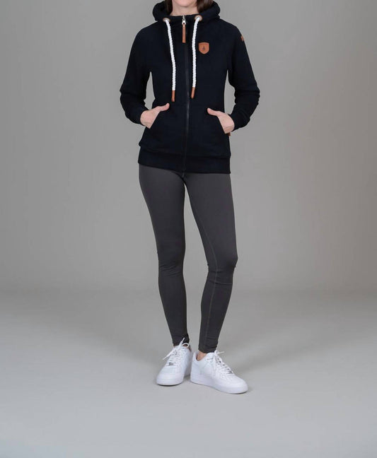 Wanakome - Hera Black Full-zip Hoodie