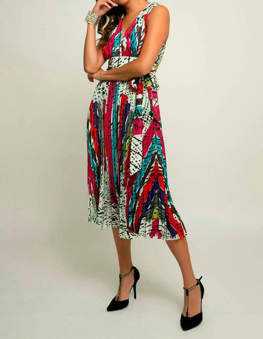 Eva Franco - Odette Pleated Midi Dress