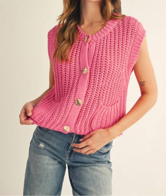 Jodifl - Stepping Into Fall Sweater Vest