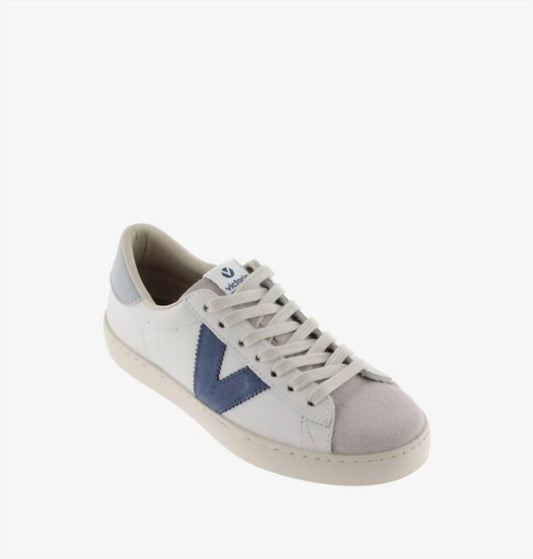 Victoria - Women's BerlÃn Leather & Split Leather Sneakers