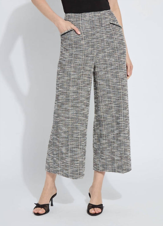 Lysse - Charlotte Ankle St Tweed Palazzo Pants